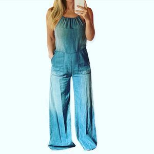 Denim Blue Women's Jumpsuit